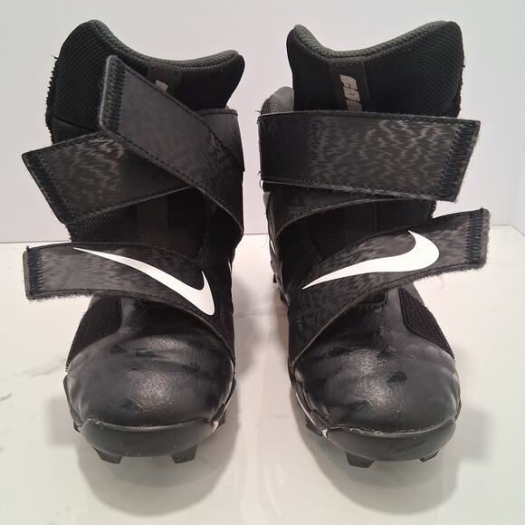 Nike Fastflex Force Athletic Football Soccer Cleats Shark Kids Black SZ-US 4.5 Y - Picture 6 of 13